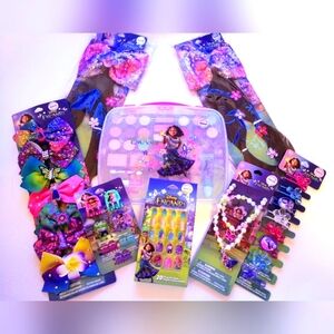 Claire's Disney Encanto Madrigal Accessories Hair Jewelry Makeup Combo Set $140
